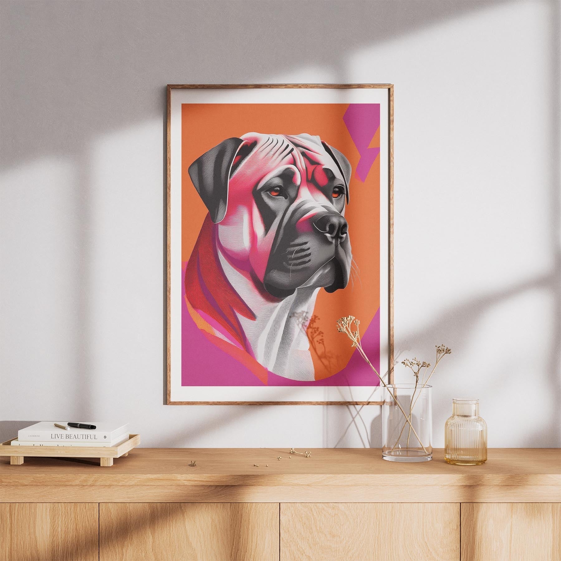 Bullmastiff Modern Pop Dog Series image 8