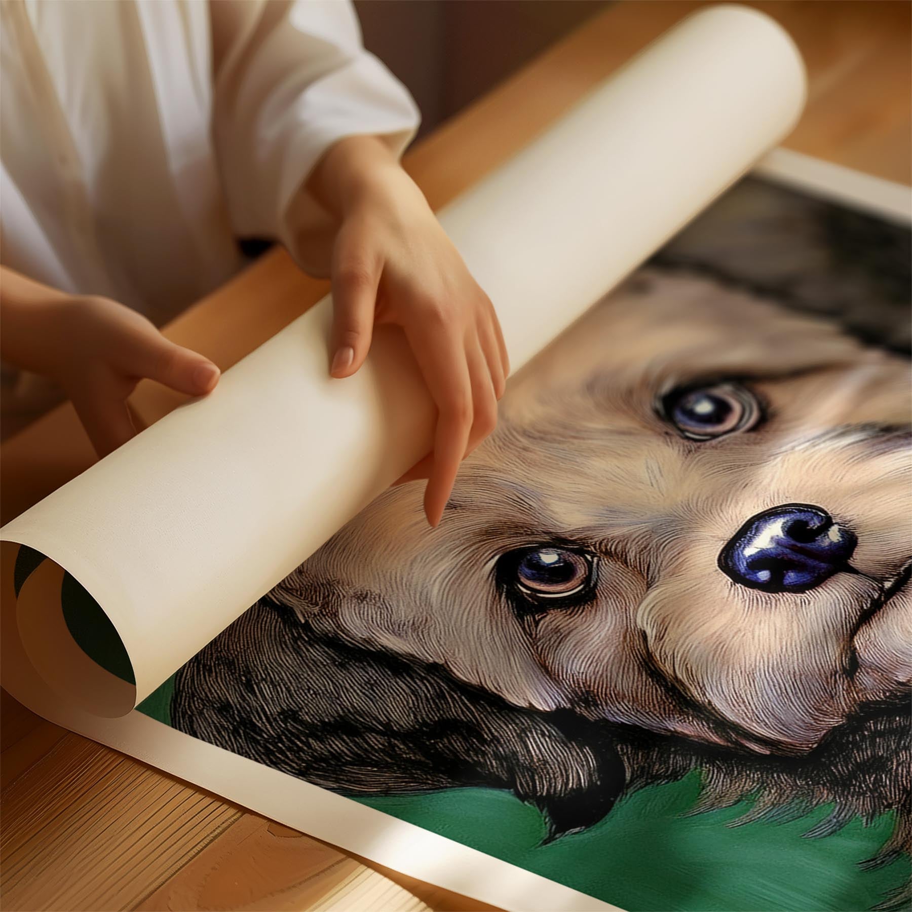 Maltese Green Painted Series image 1