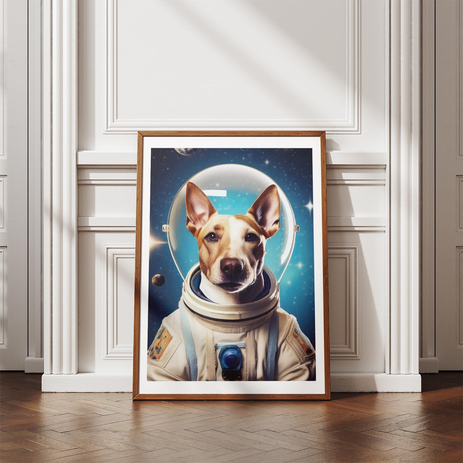 Bull Terrier Astronaut Dog Series image 4