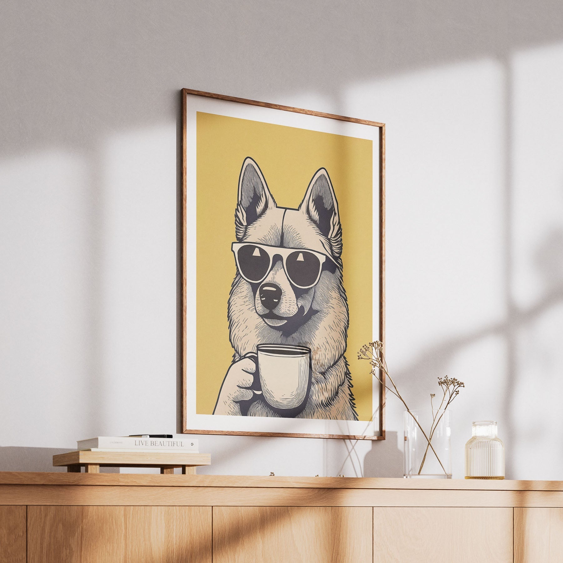 German Spitz Chillin Coffee Dog image 6