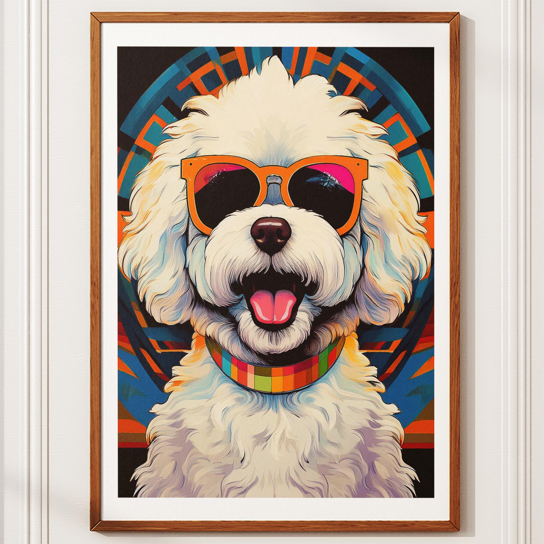 Bichon Frise In Colourful Sunnies 2 image 10