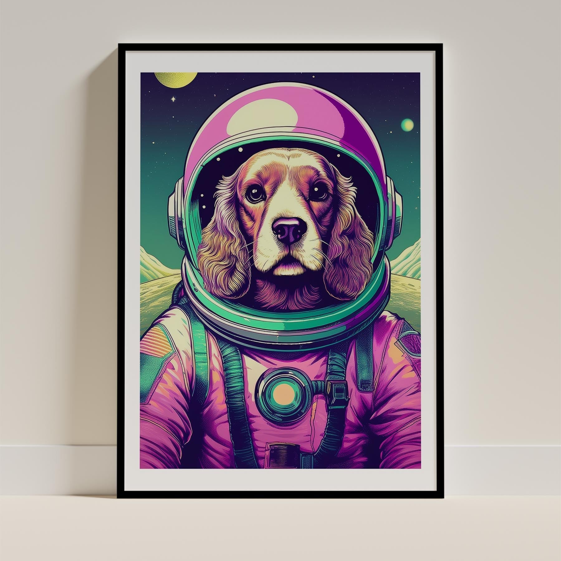 Cocker Spaniel Space Dogs Series image 0