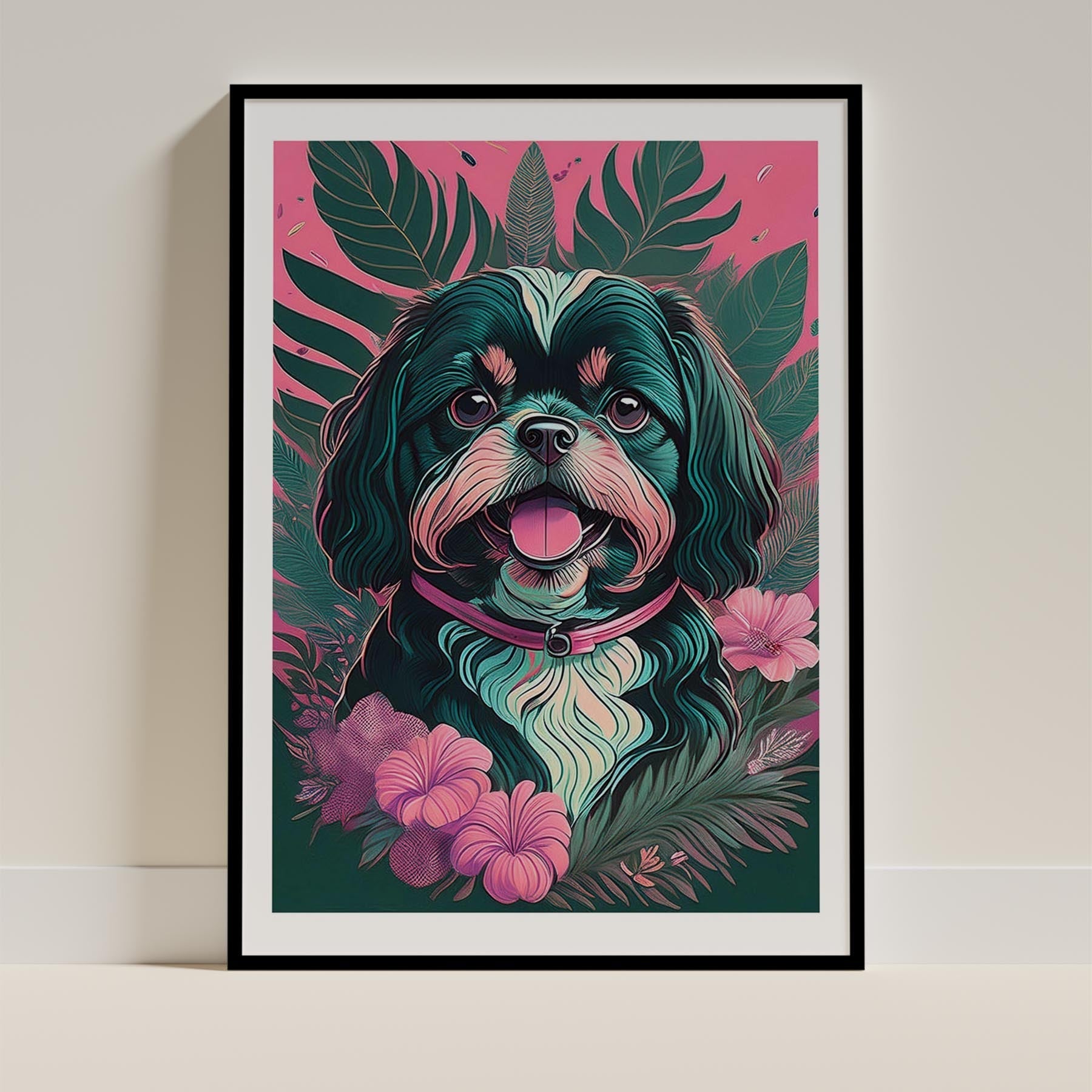 Shih Tzu Flowery Dog image 11