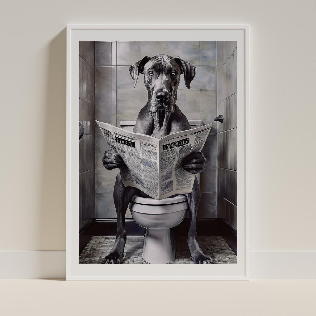 Great Dane Toilet Humour Dog Series 2 image 9