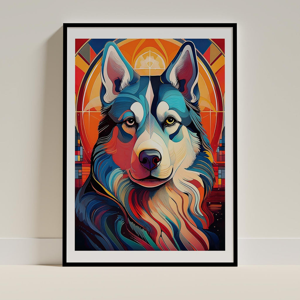 Siberian Husky Colour Graphics image 0