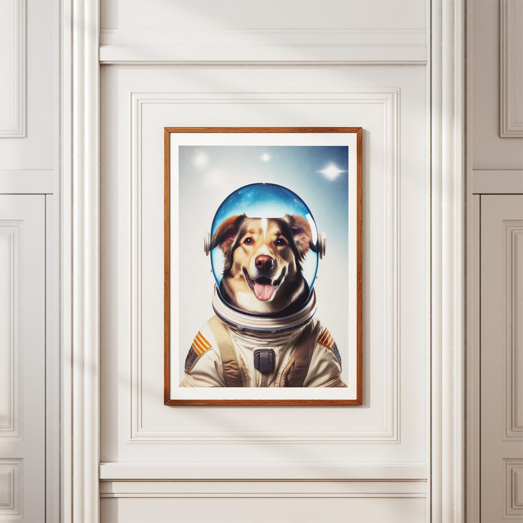 Border Collie Astronaut Dog Series image 3
