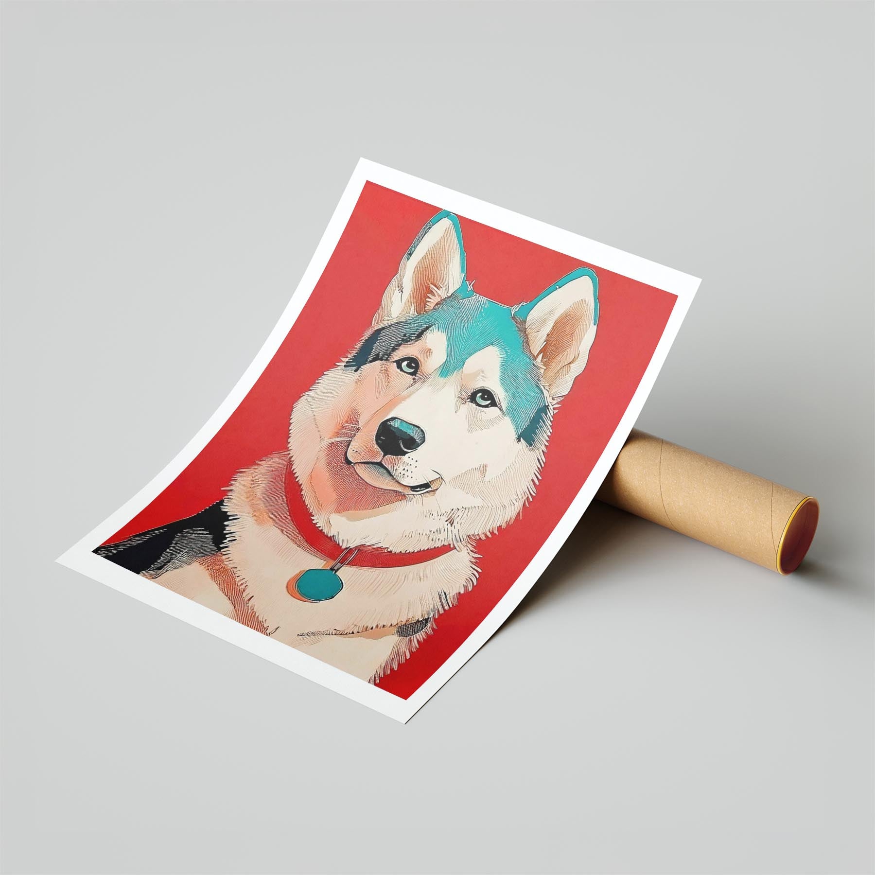 Alaskan Malamute Red Dog Series image 6