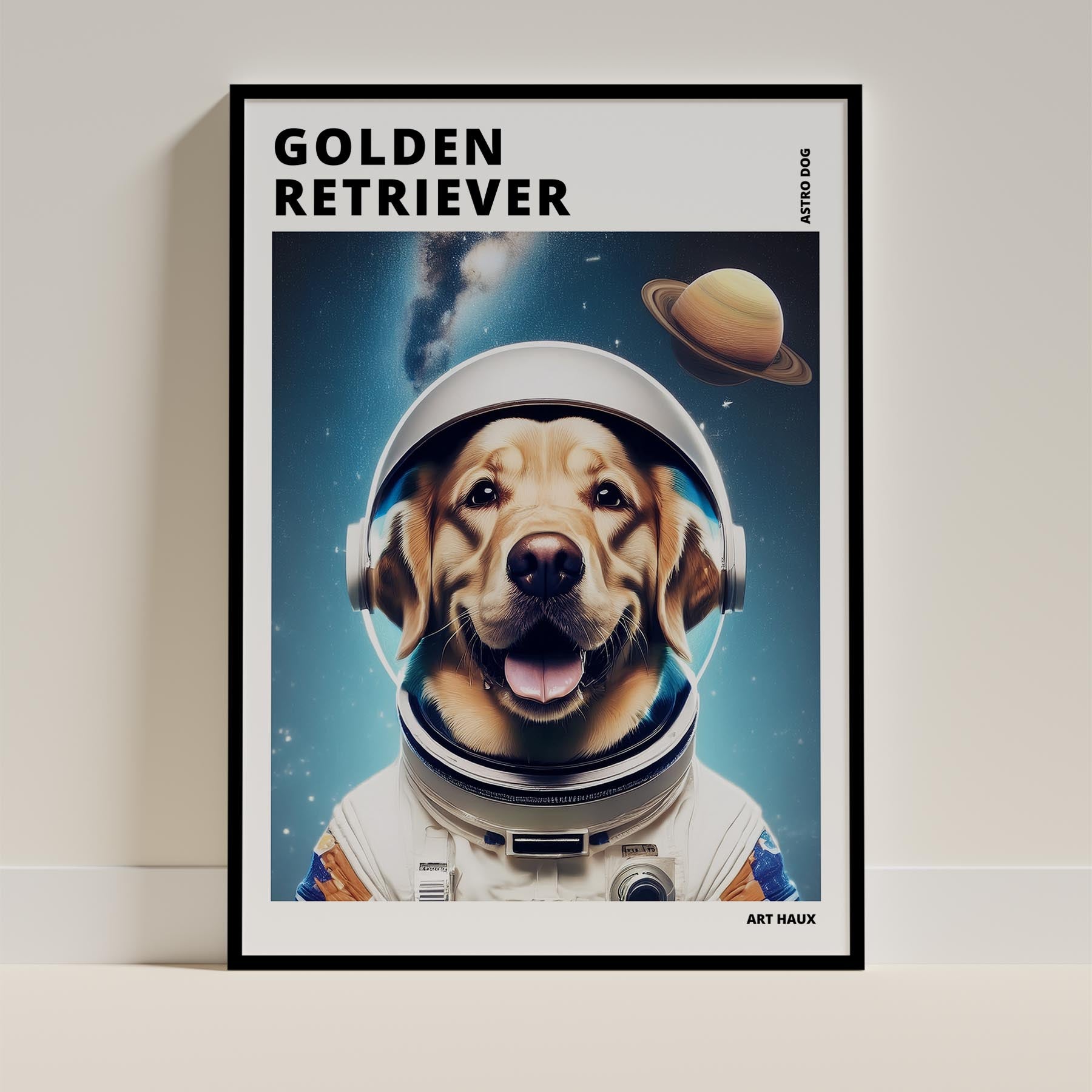 Golden Retriever Dog Art Print Unframed Vol 2 | 11 Unique Designs | Wall Art Gift for Dog Lovers | Dogsy & Co