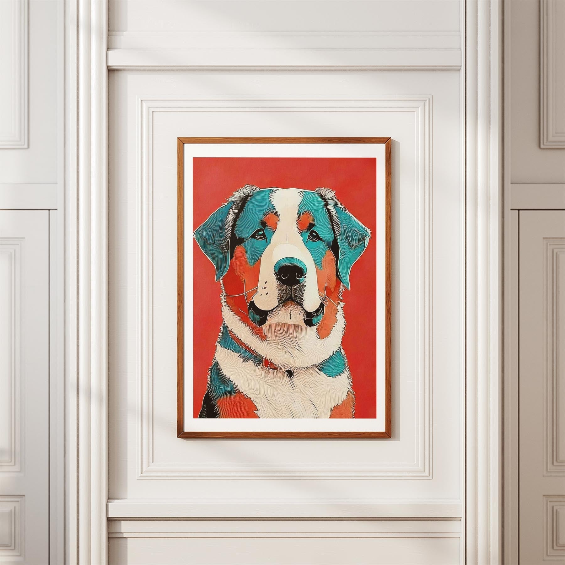 Bernese Mountain Dog Red Dog Series image 3
