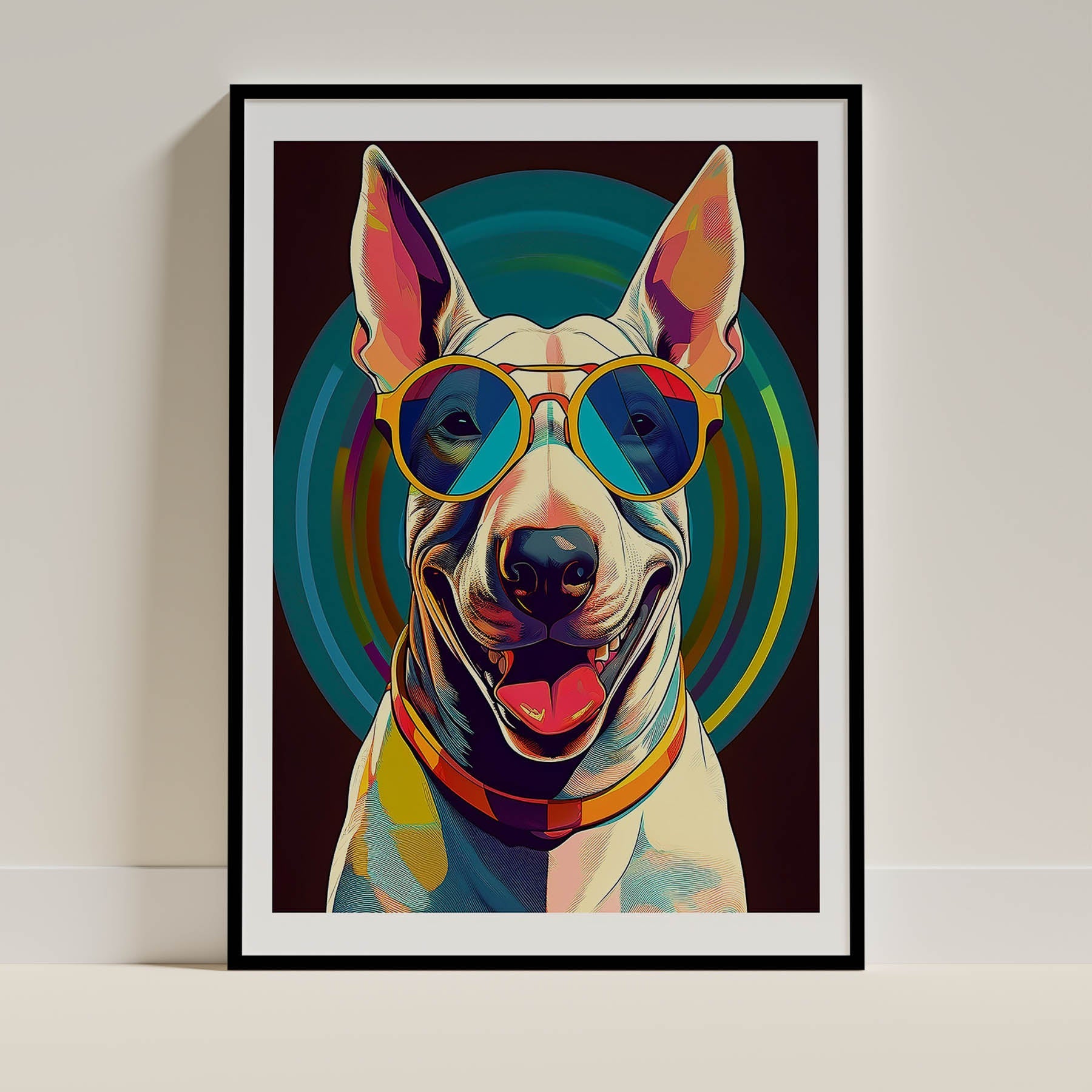 Terrier In Colourful Sunnies 1 image 0