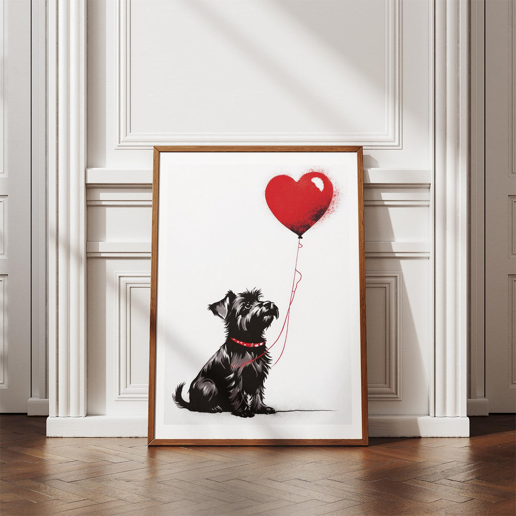 Yorkshire Terrier DOGSY Series inspired by the Art of Banksy image 4