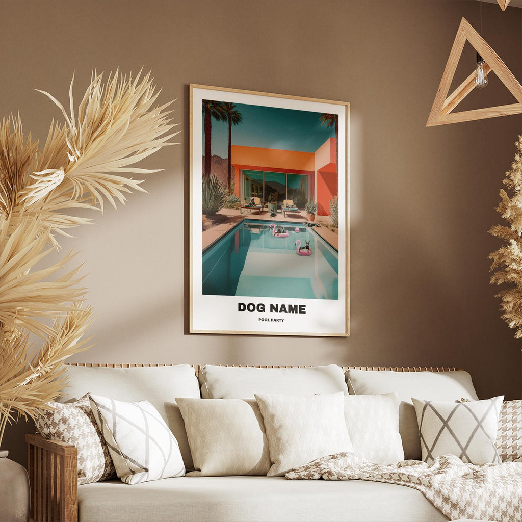 Doberman Custom Pool Party WITH TEXT image 9