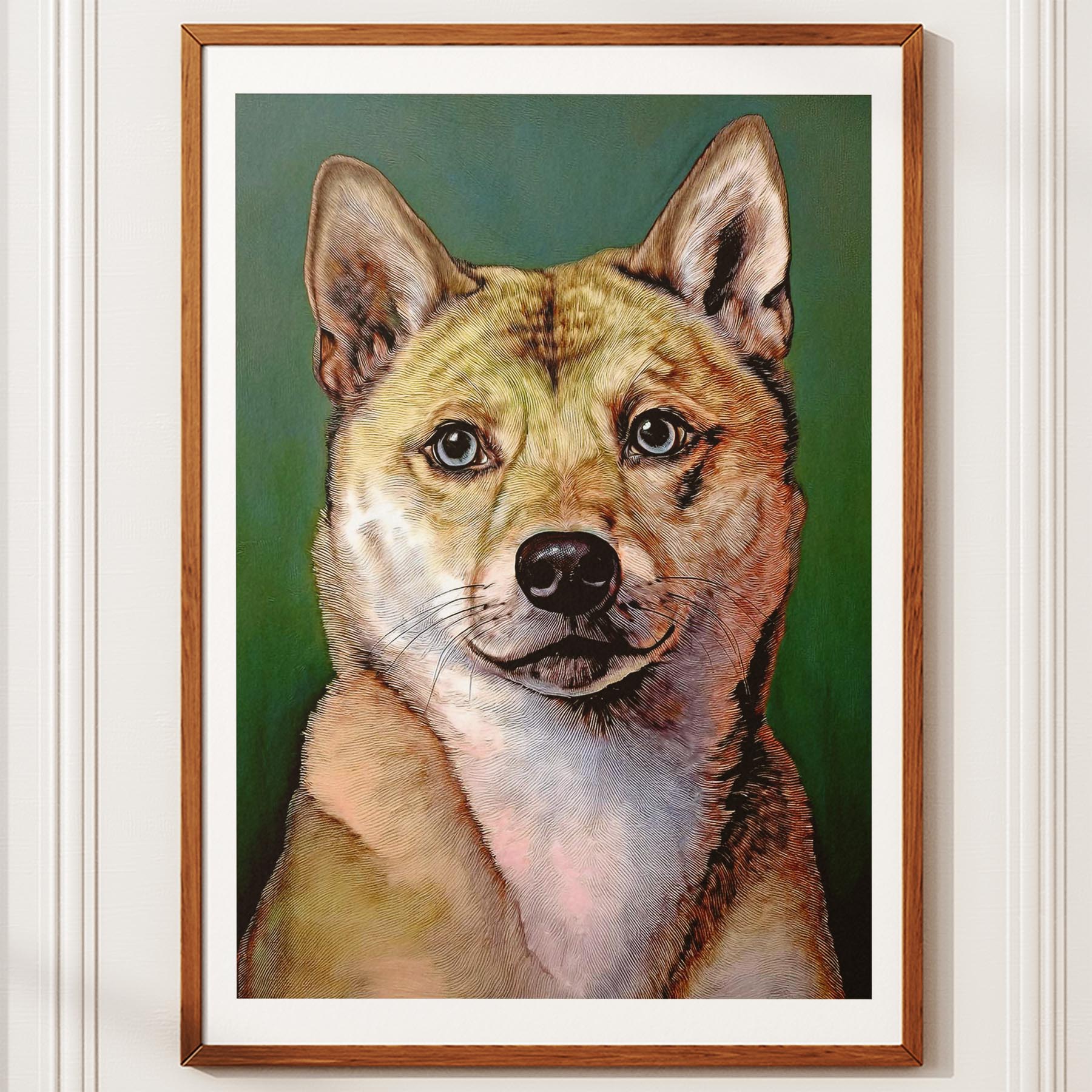 Shiba Green Painted Series image 10