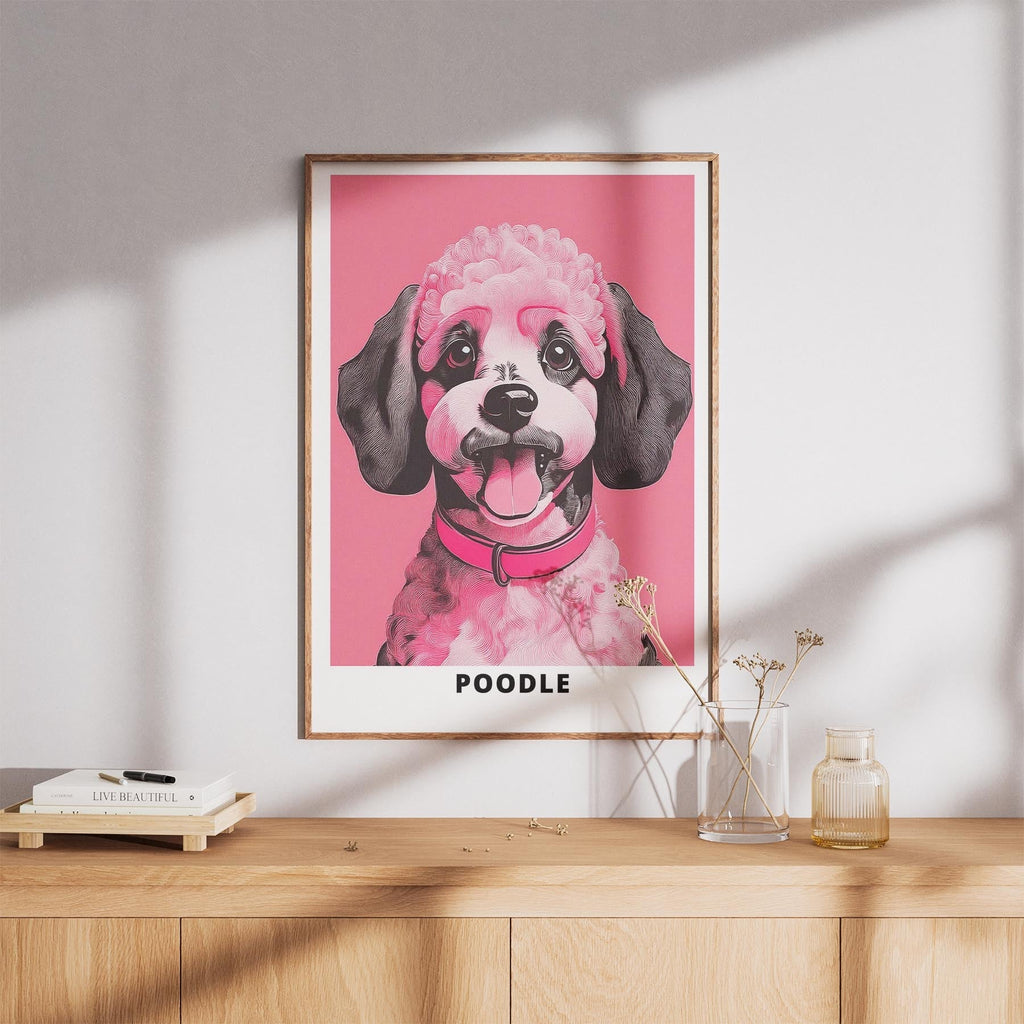 Poodle Pink and Black Dog Series 1 image 8