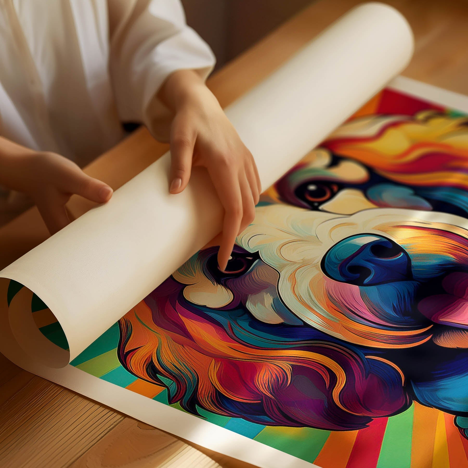 Poodle Colour Graphics 5 image 1