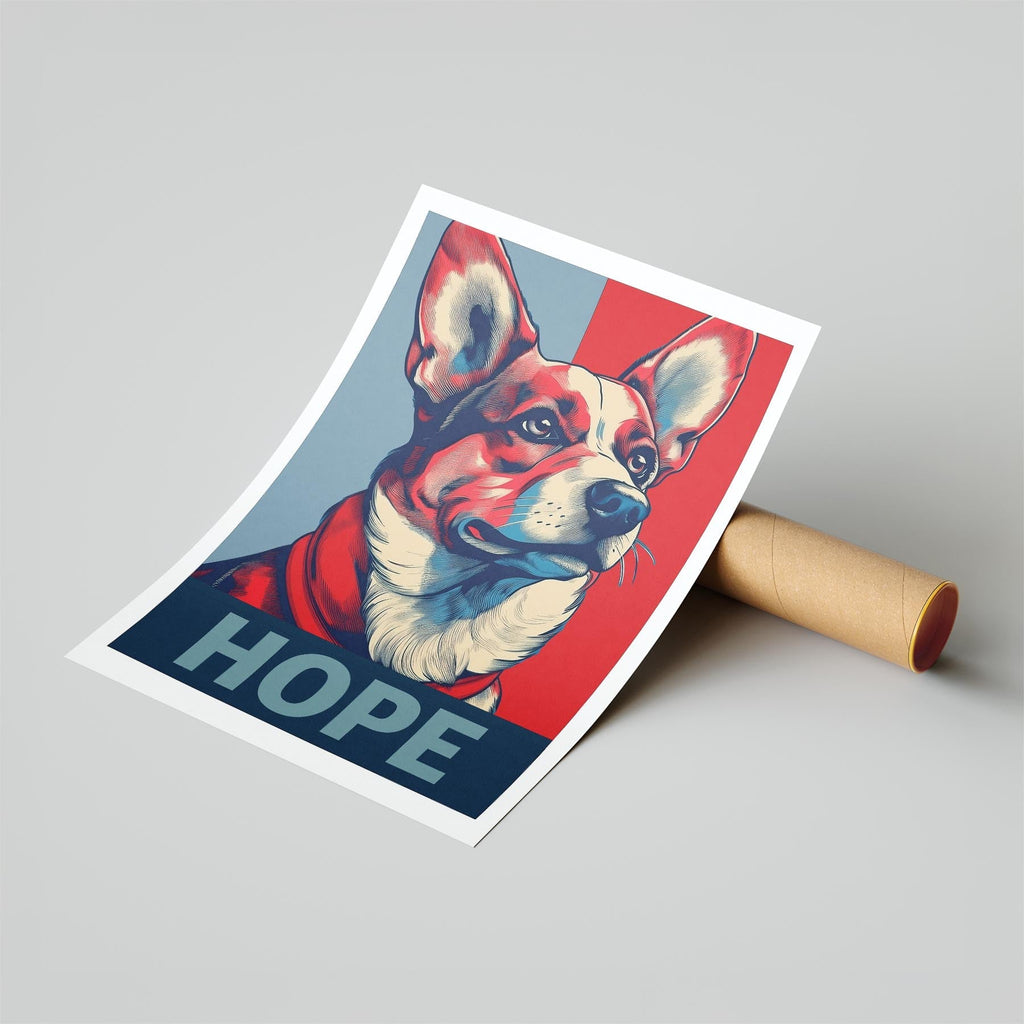 Corgi HOPE Series Inspired by the Obama Poster image 6