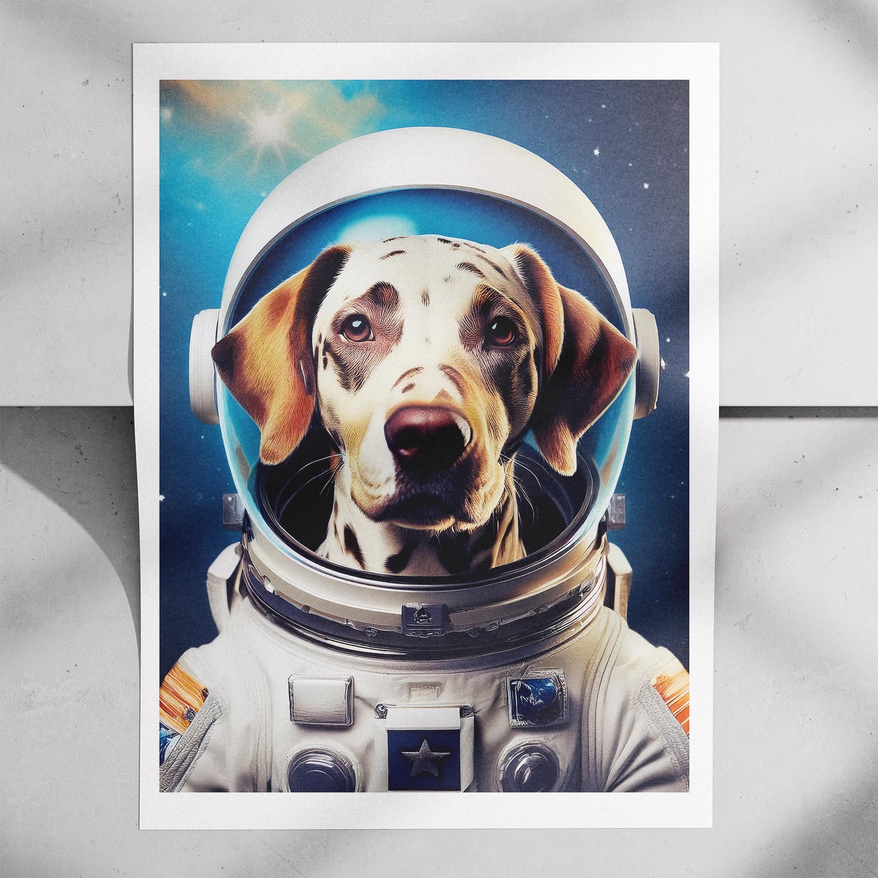 Dalmatian Astronaut Dog Series image 7