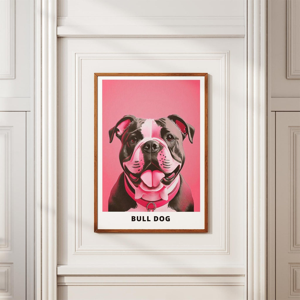 Bulldog Pink and Black Dog Series 2 image 3
