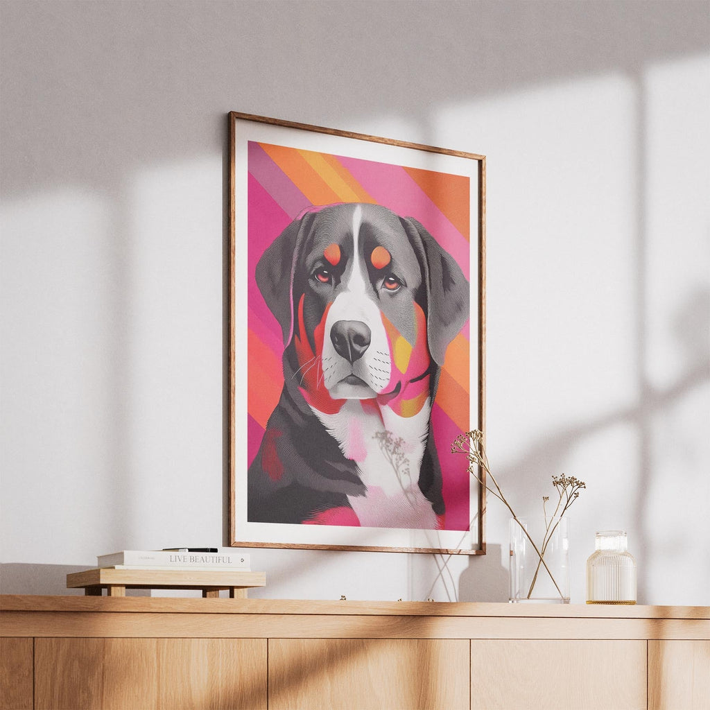 Bernese Mountain Dog Modern Pop Dog Series image 5