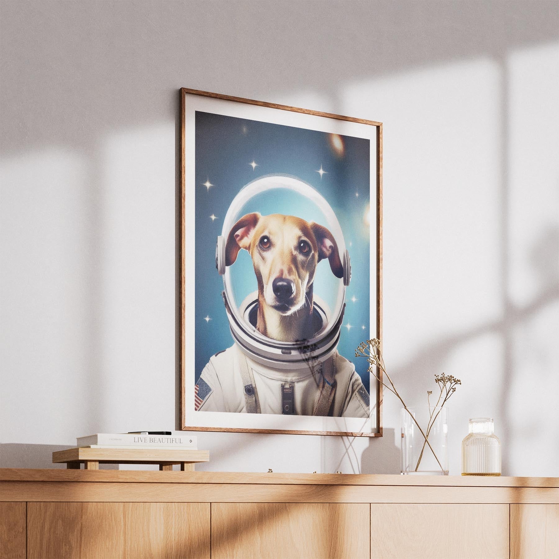 Greyhound Astronaut Dog Series image 5