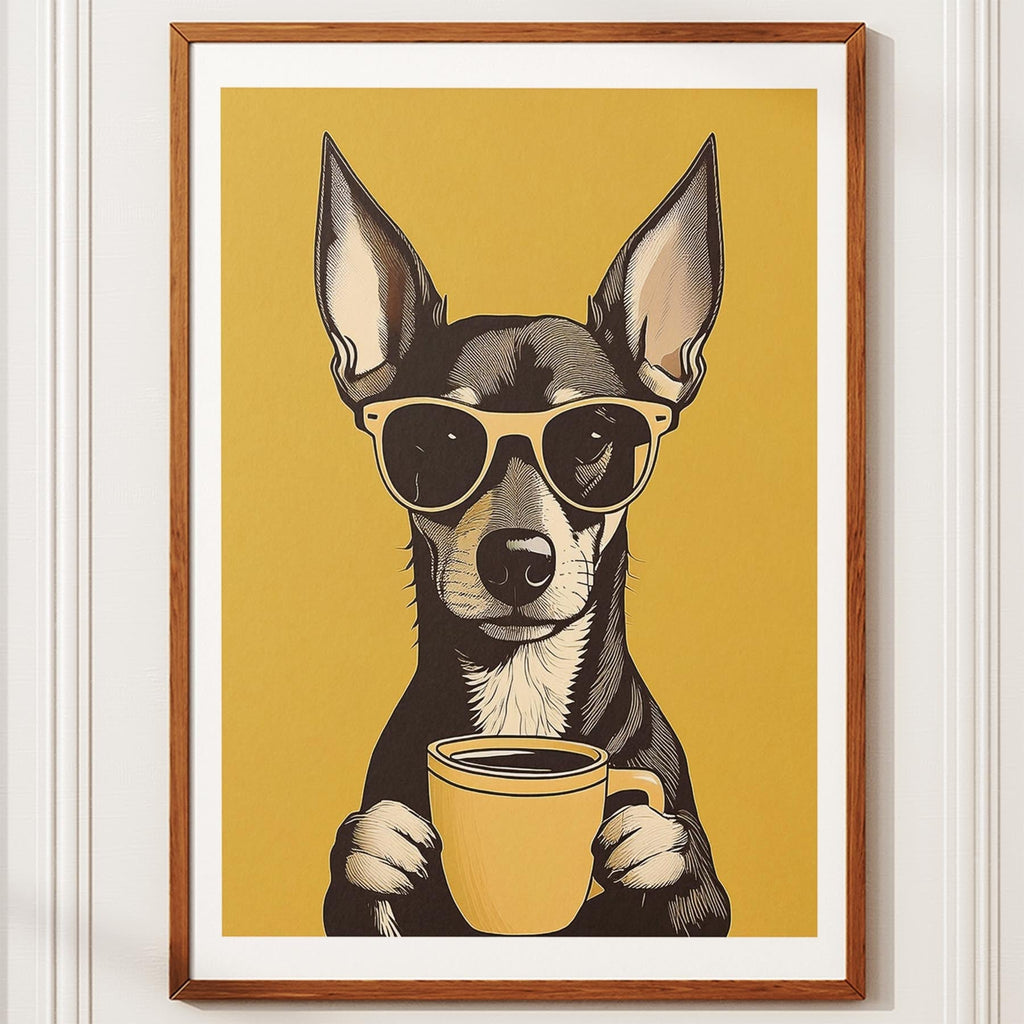 Dashund Chillin Coffee Dog image 12