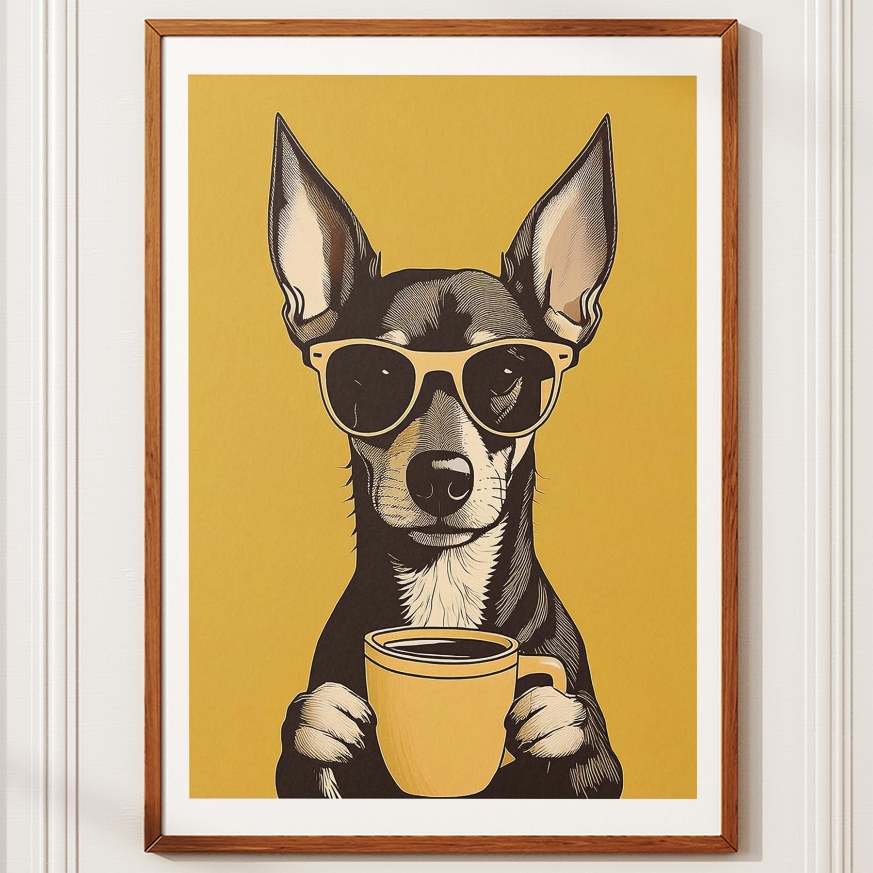 Dashund Chillin Coffee Dog image 12