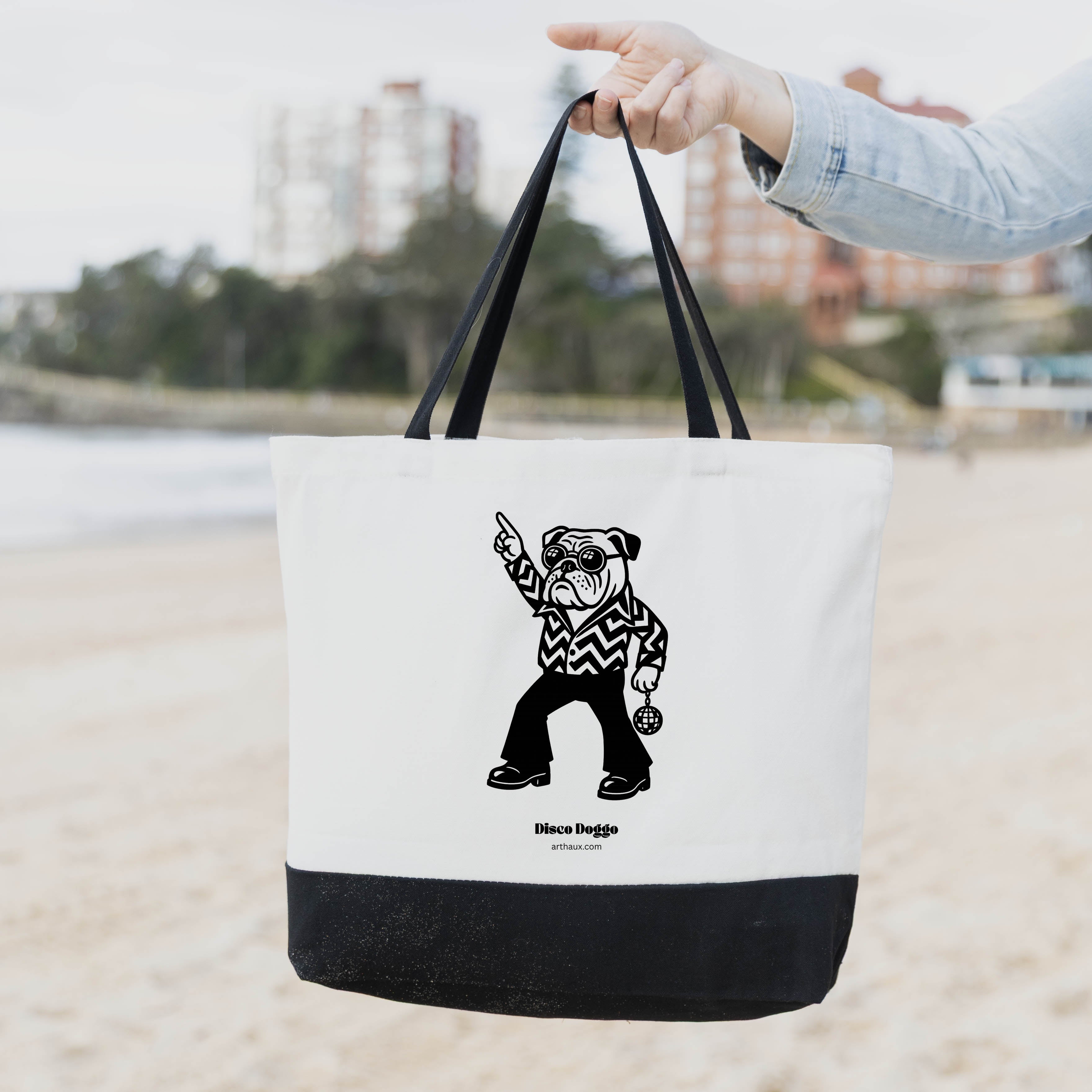 Bulldog 70's Disco Doggo Bag image 1