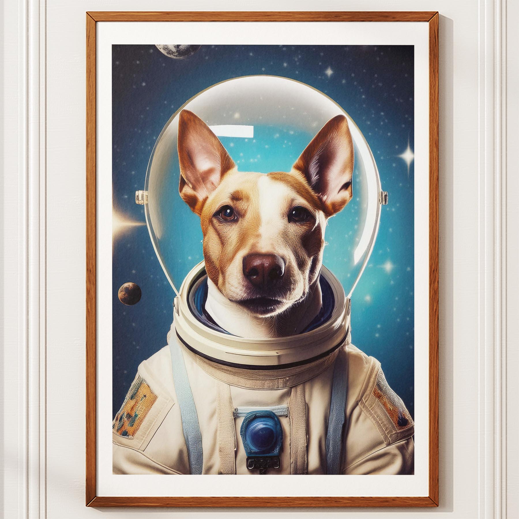 Bull Terrier Astronaut Dog Series image 10