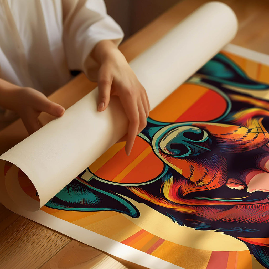 Rottweiler In Colourful Sunnies 2 image 3