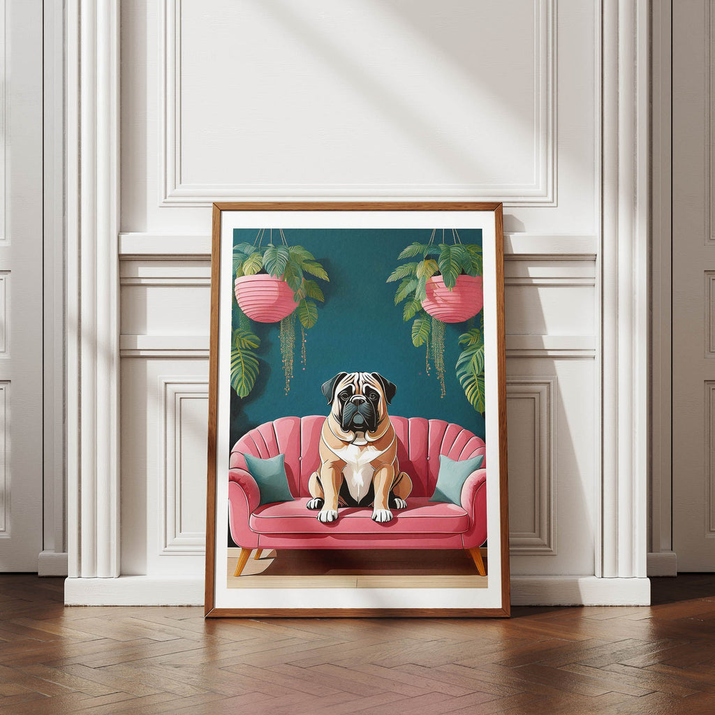 Bullmastiff  Just Lounging Around image 4