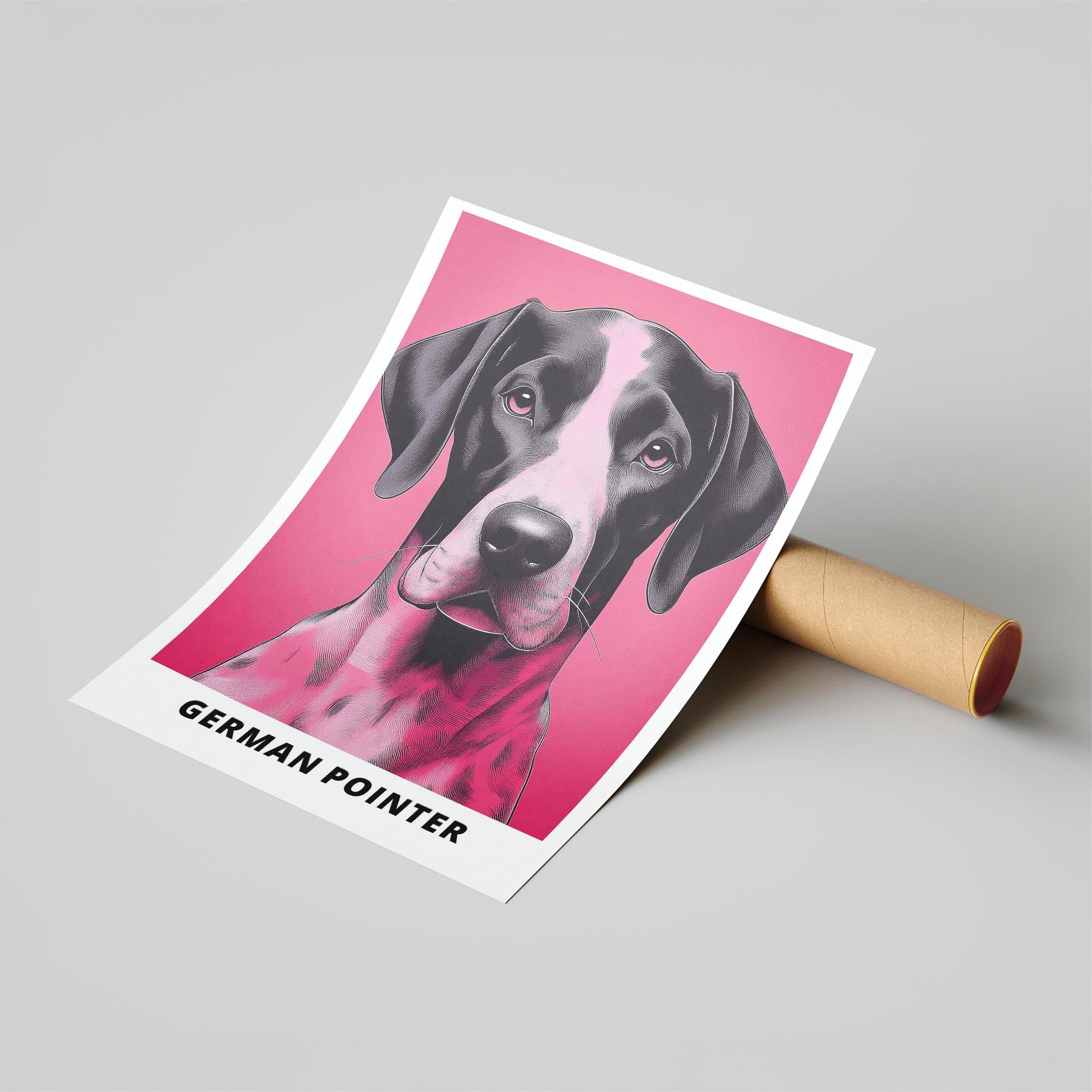 German Pointer Pink and Black Dog Series 1 image 6