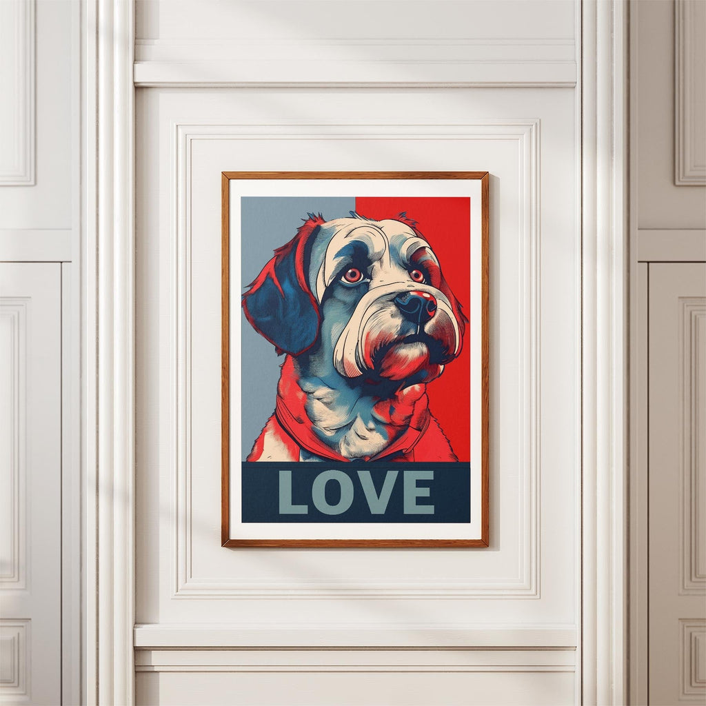 Havanese LOVE Series Inspired by the Obama Poster image 3