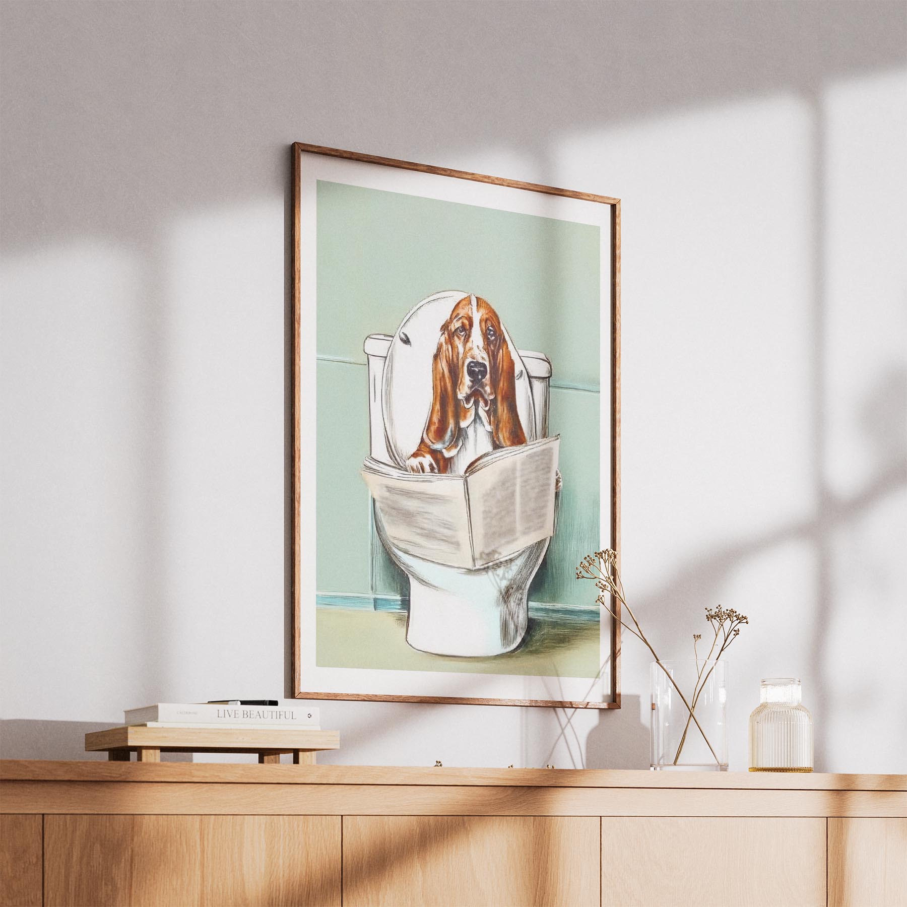 Beagle Toilet Humour Dog Series 3 image 5