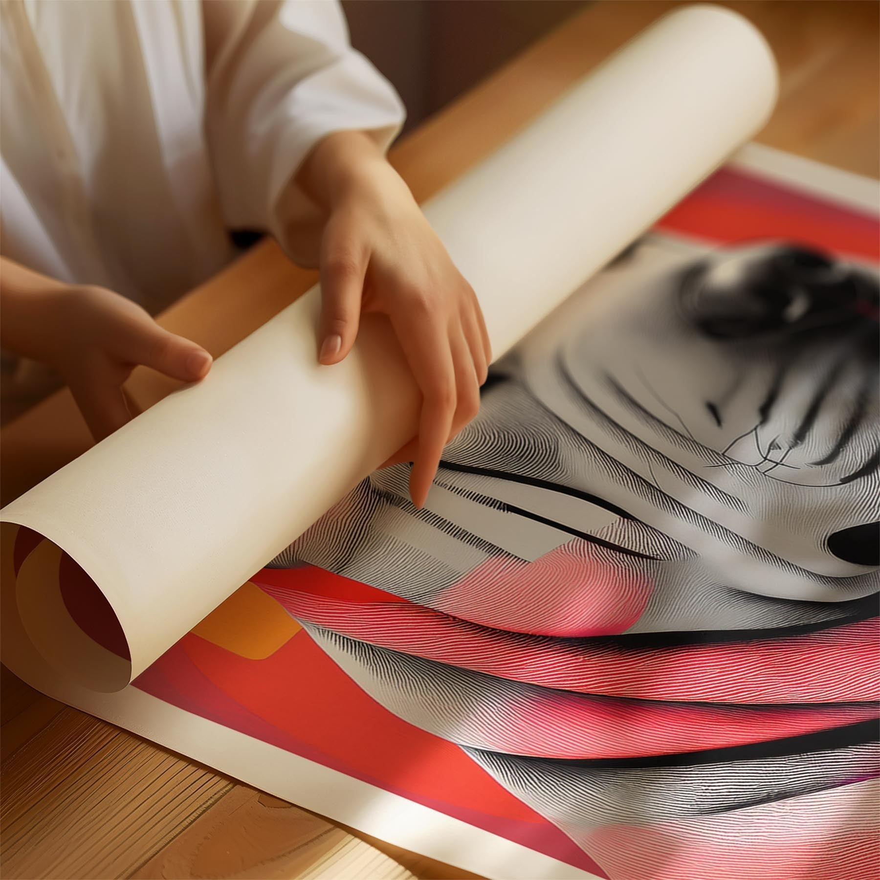 Shar Pei Modern Pop Dog Series image 1