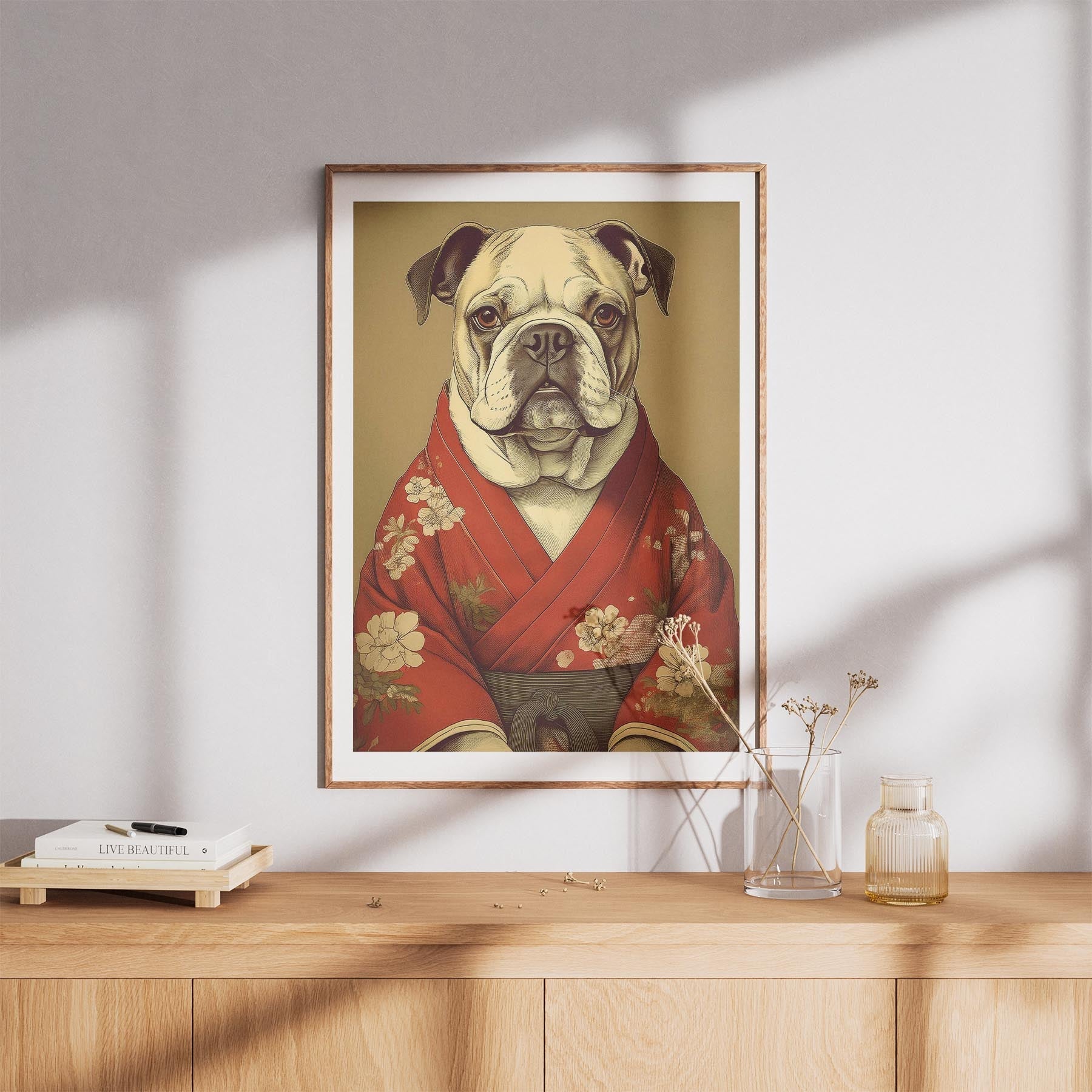 Bulldog Japanse Kimono Dog Series image 8