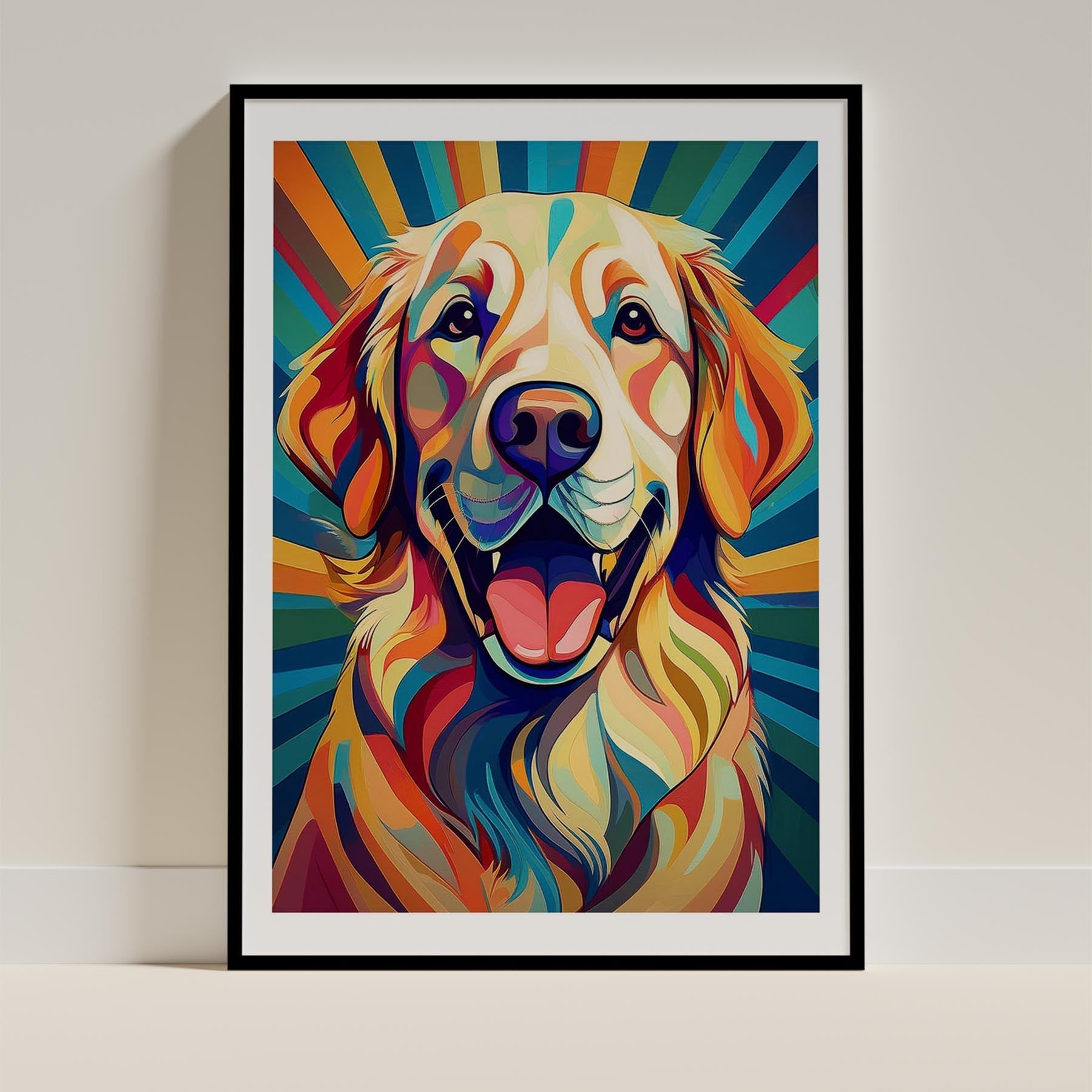 Golden Retriever Colour Graphics image 11