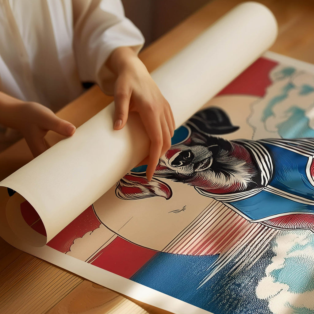 Weimaraner Hokosai Surfer Dogs 1 image 3