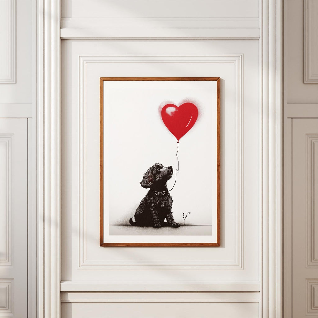 Maltese DOGSY Series inspired by the Art of Banksy image 3