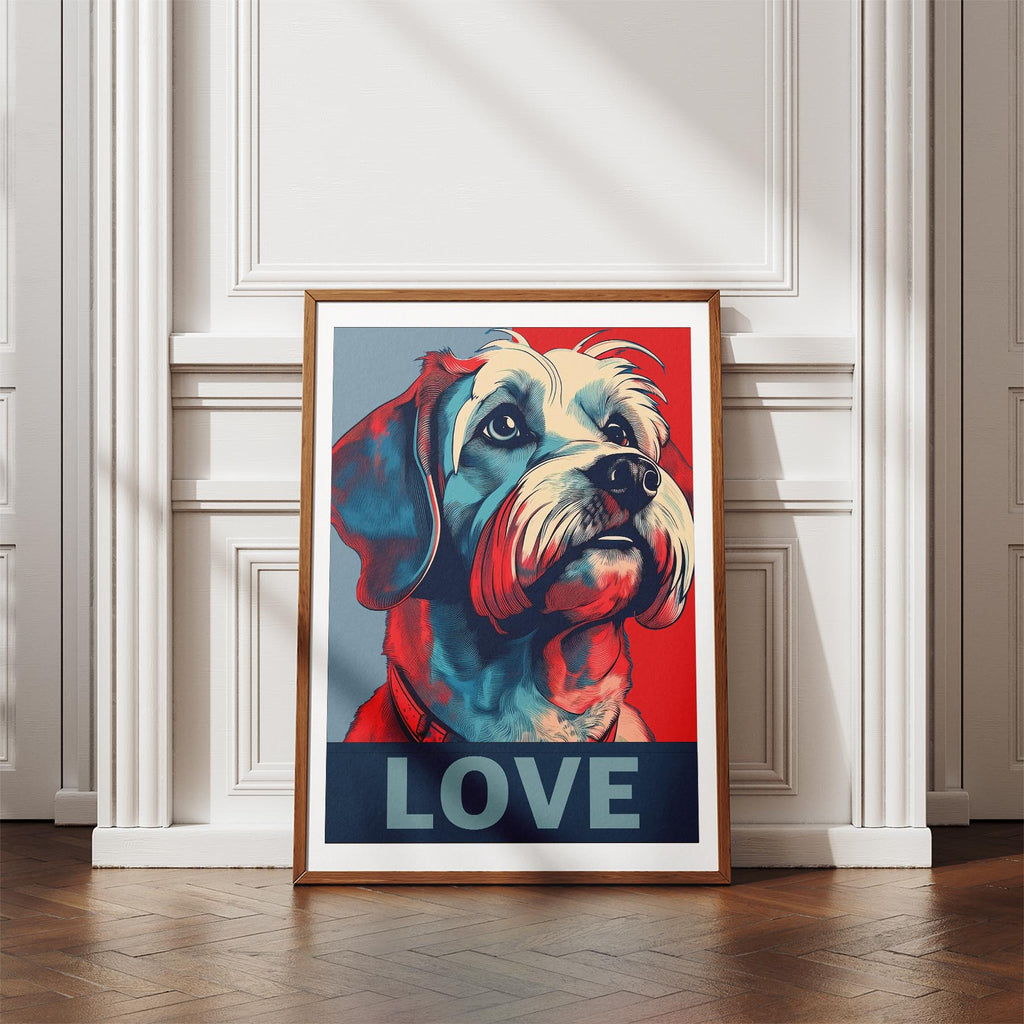 Maltese LOVE Series Inspired by the Obama Poster image 4