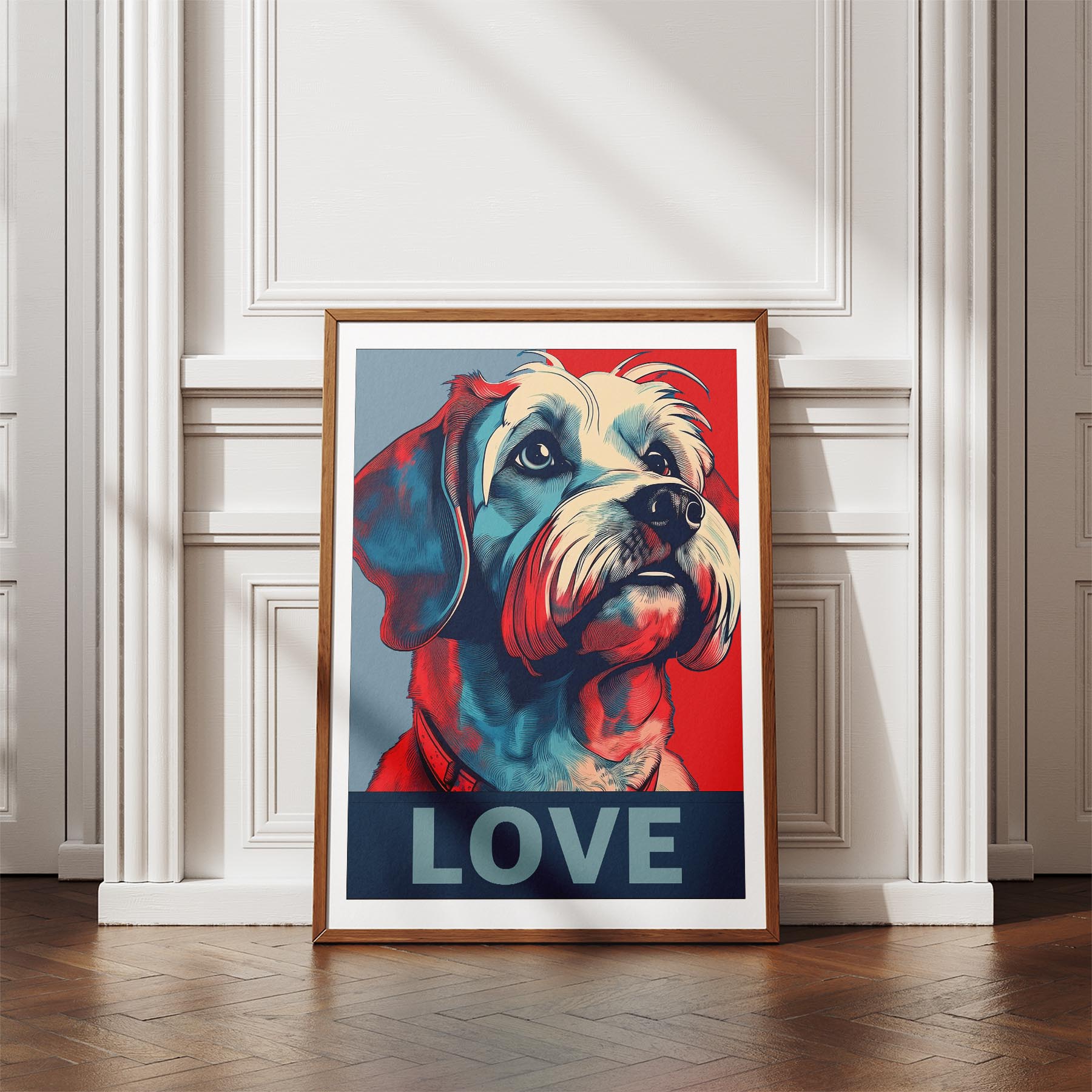 Maltese LOVE Series Inspired by the Obama Poster image 4