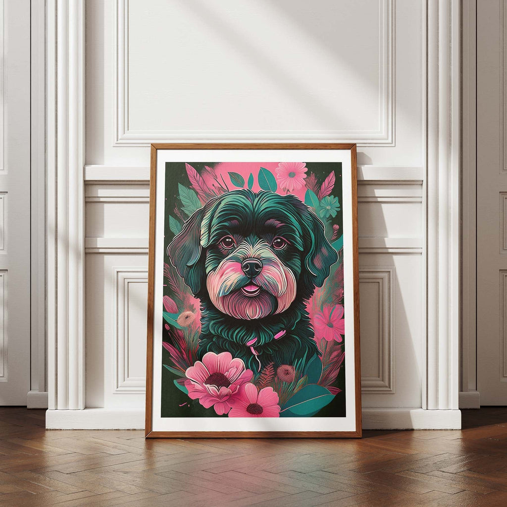 Bichon Frise Flowery Dog image 4