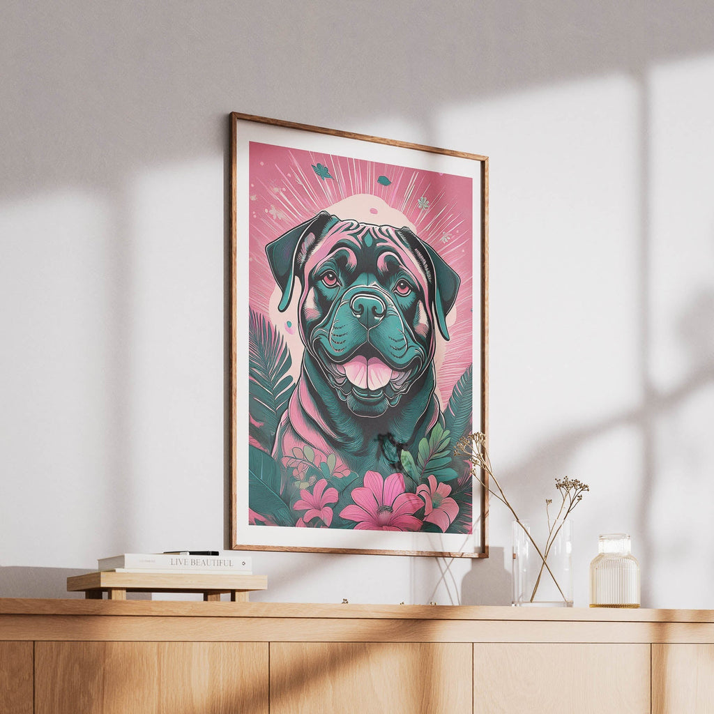 Mastiff Flowery Dog image 6