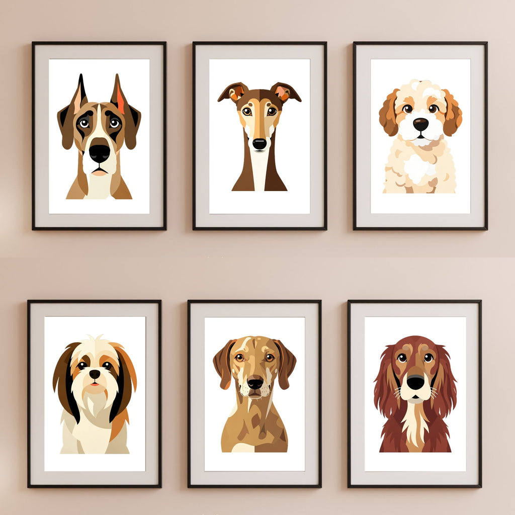 Bold Block Art Print - Framed Nursery Mockup