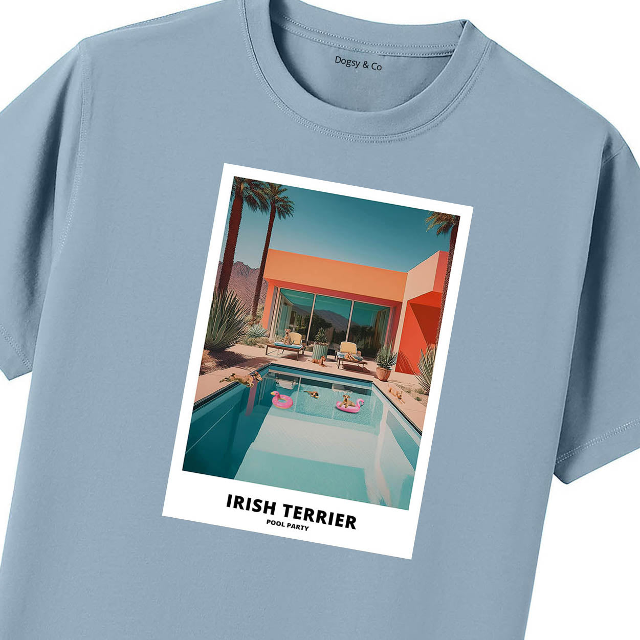 Irish Terrier Pool Party T-shirt