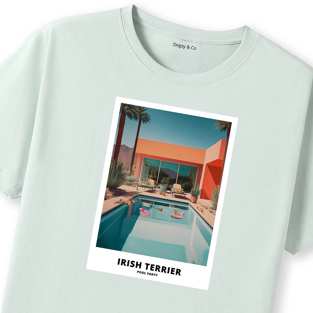 Irish Terrier Pool Party T-shirt