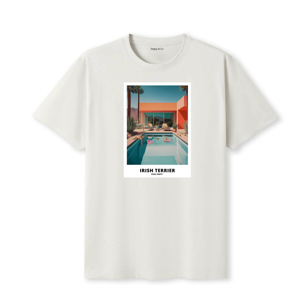 Irish Terrier Pool Party T-shirt