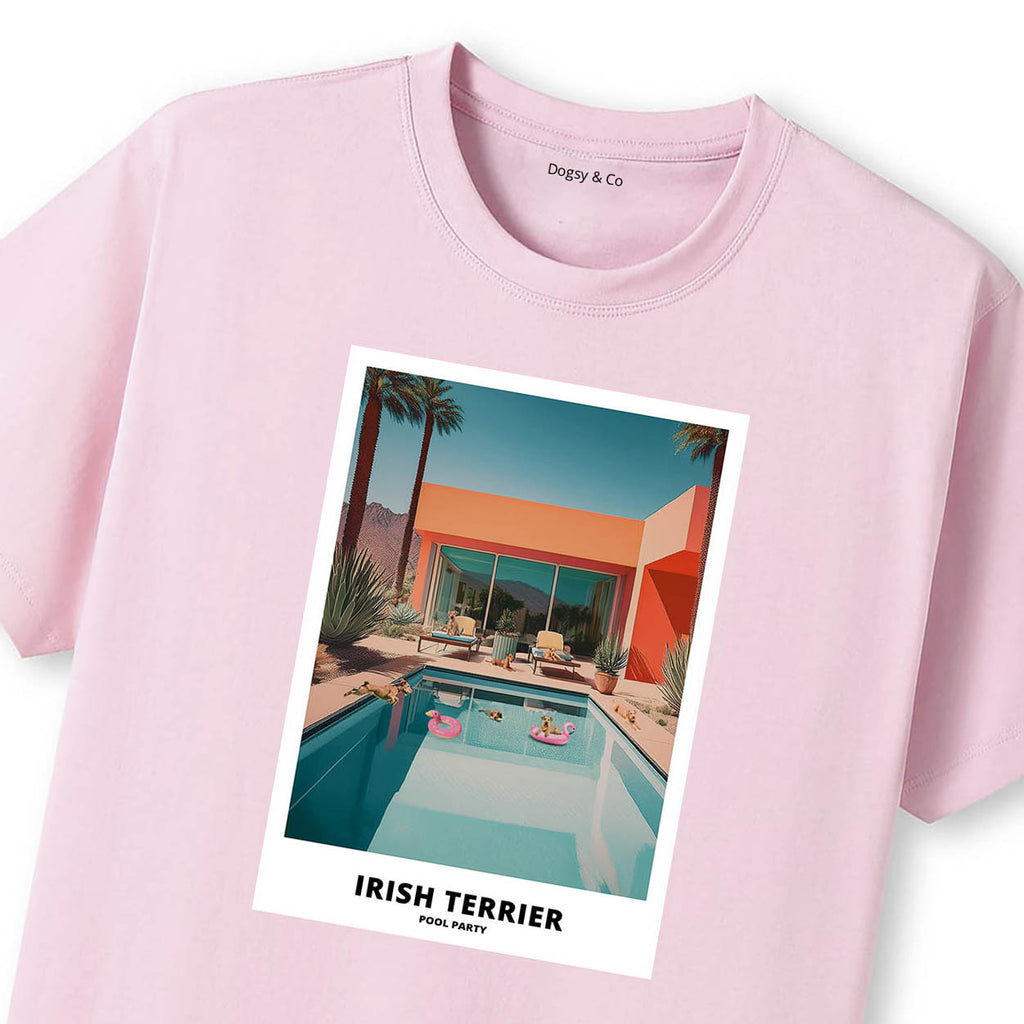 Irish Terrier Pool Party T-shirt