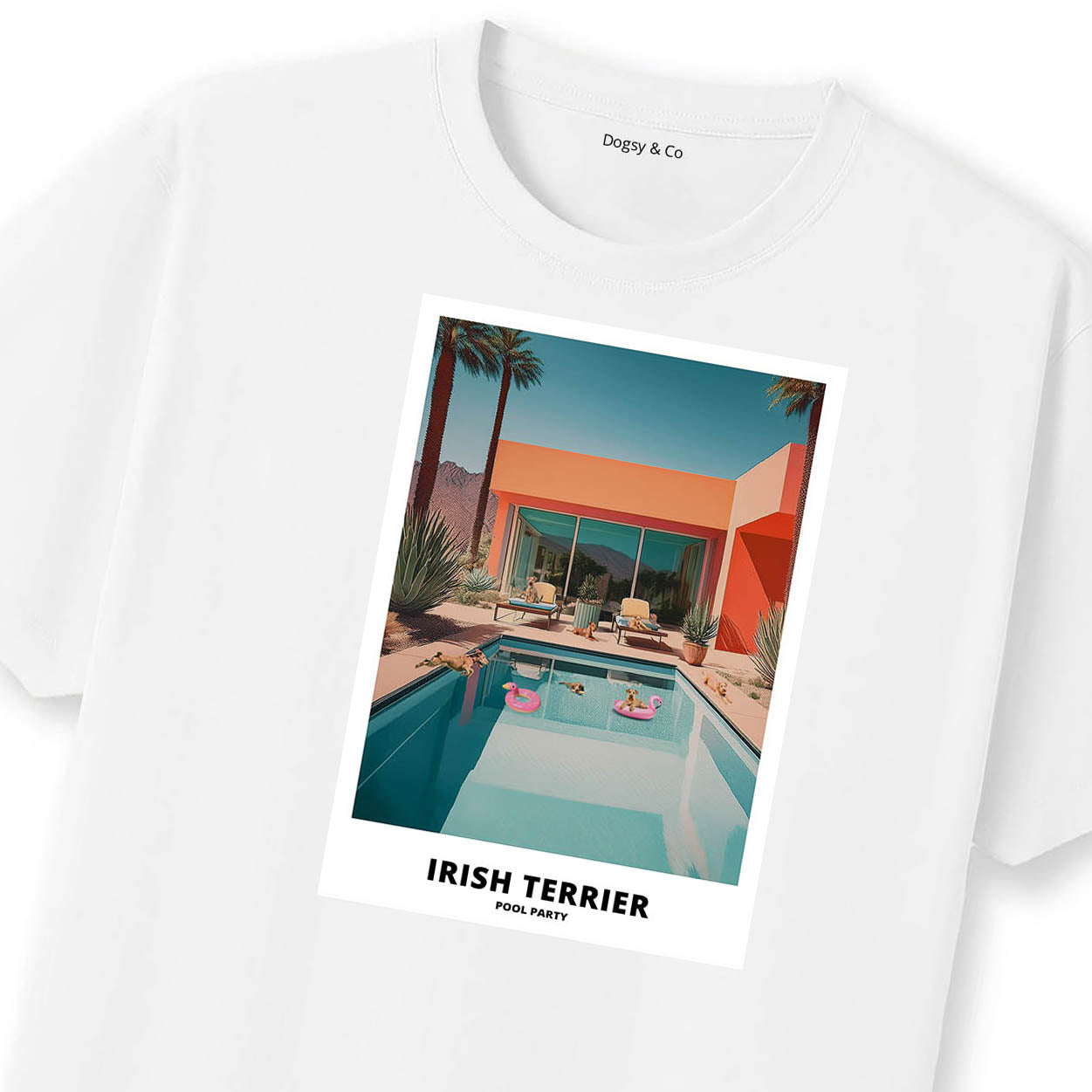 Irish Terrier Pool Party T-shirt