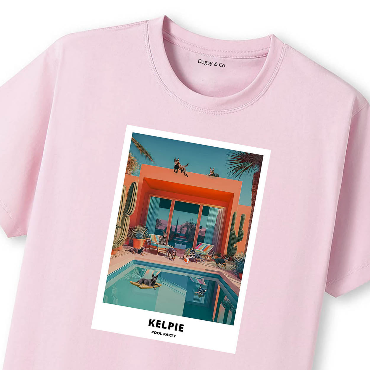 Kelpie Pool Party T-shirt