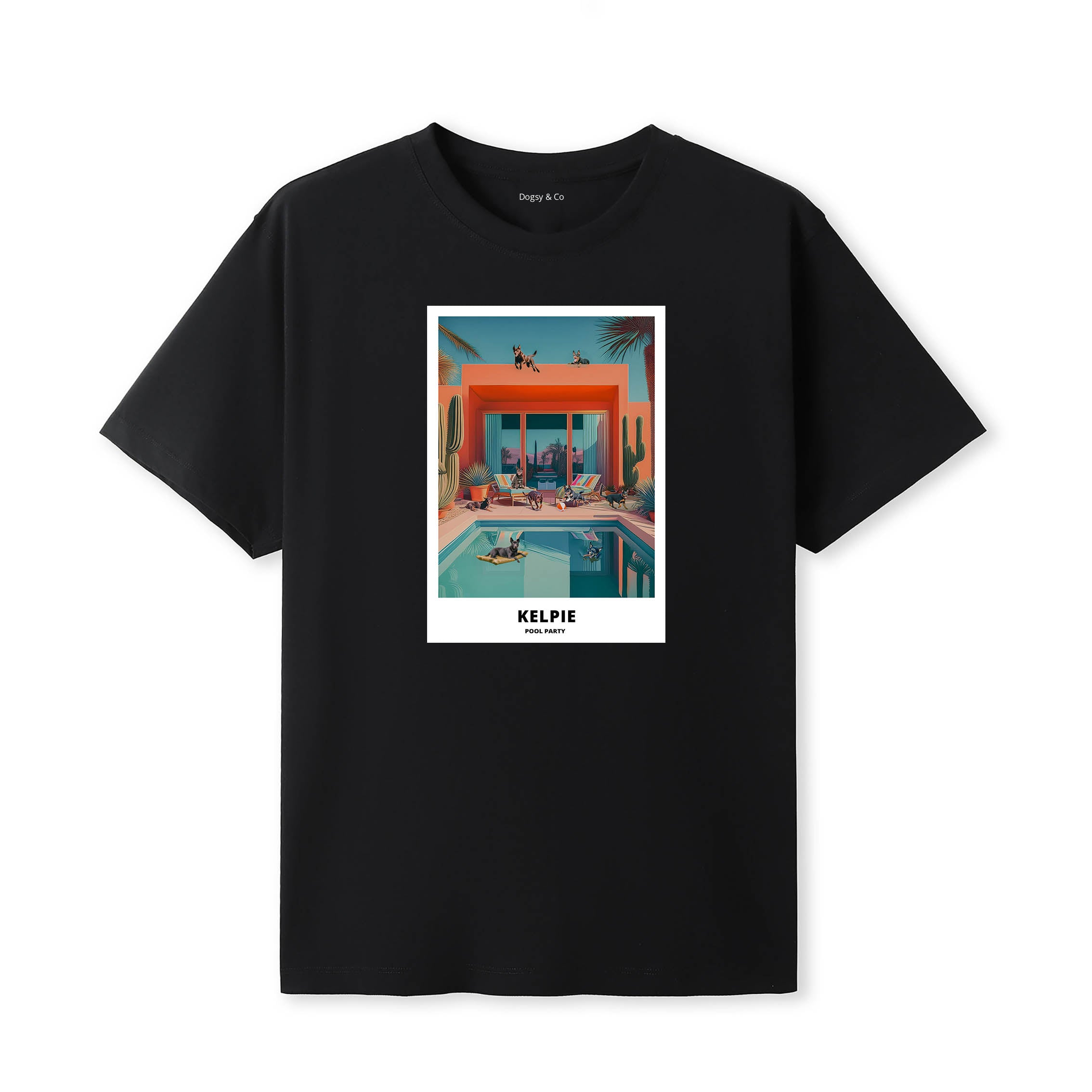 Kelpie Pool Party T-shirt